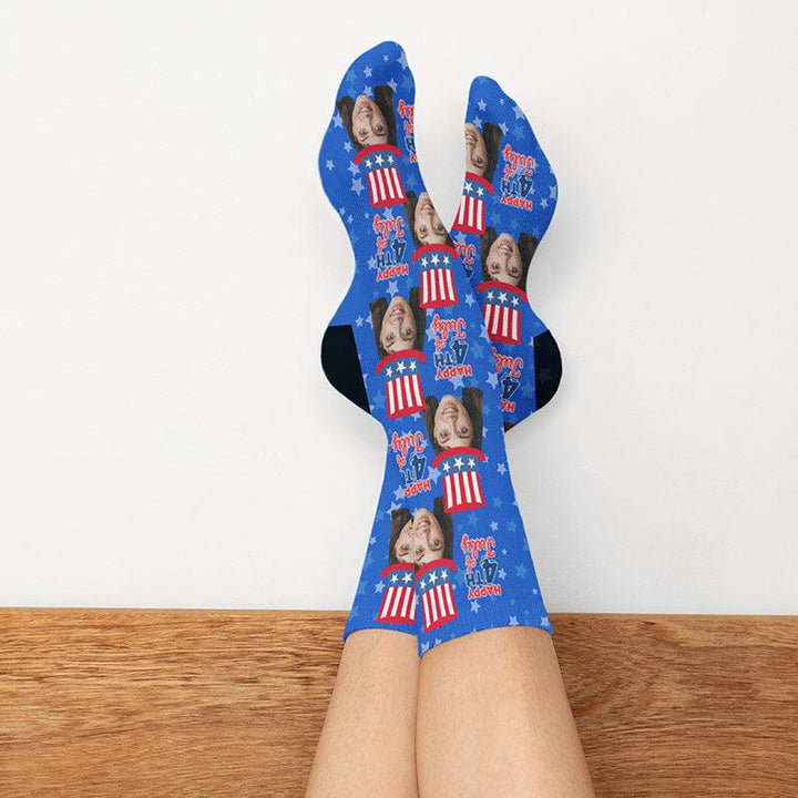 Independent Socks, Custom photo socks - GiftShire