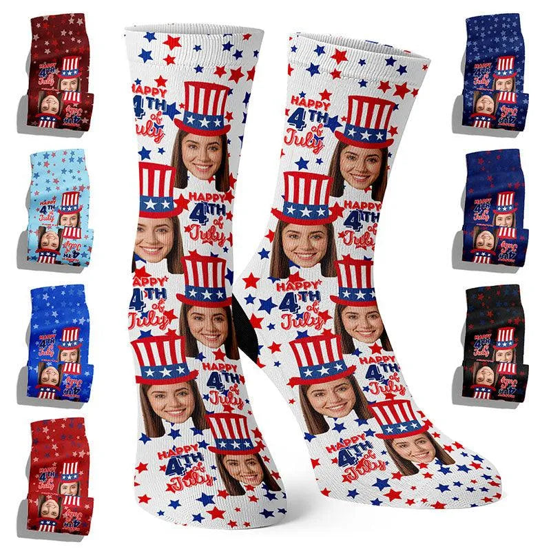 Independent Socks, Custom photo socks - GiftShire