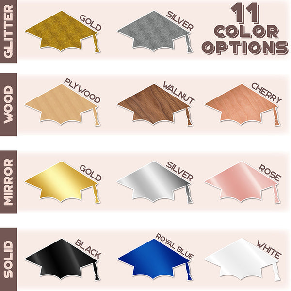 Infinity Heart Cake Toppers with Name Customization