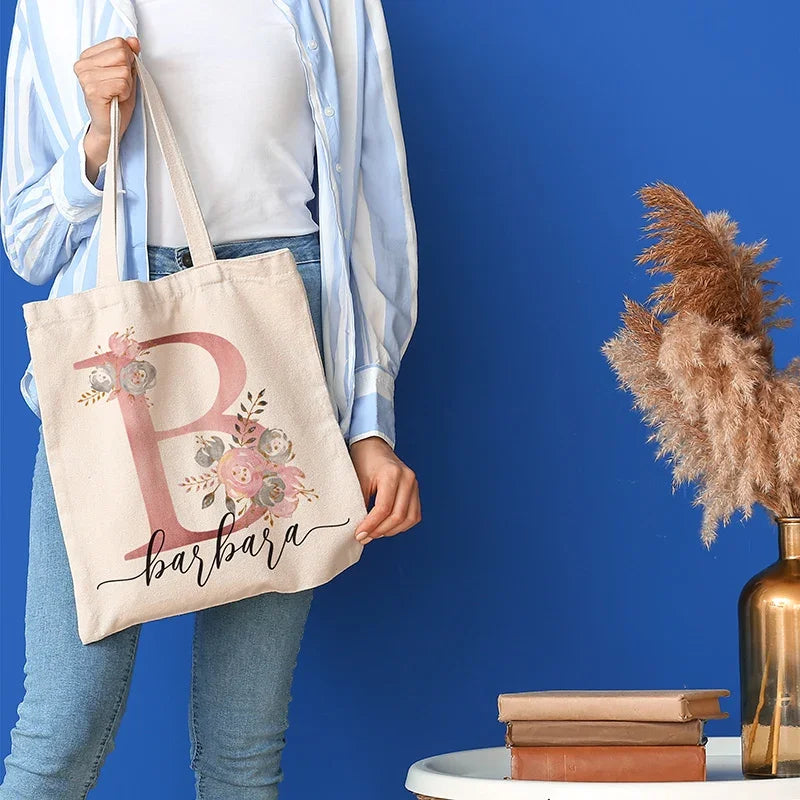 Initial Tote Bags for Women – Bachelorette Party Favors