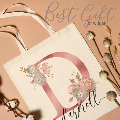 Initial Tote Bags for Women – Bachelorette Party Favors