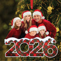 Inspirational Ornaments with Custom Family Photo