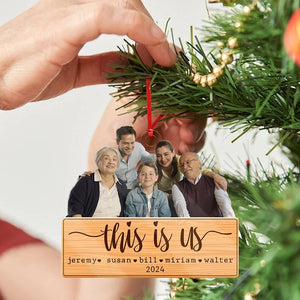 Inspirational Ornaments with Custom Family Photo - GiftShire