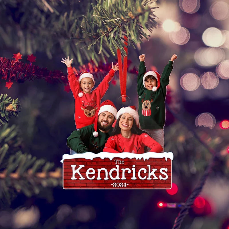 Inspirational Ornaments with Custom Family Photo - GiftShire