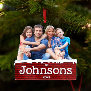 Inspirational Ornaments with Custom Family Photo - GiftShire