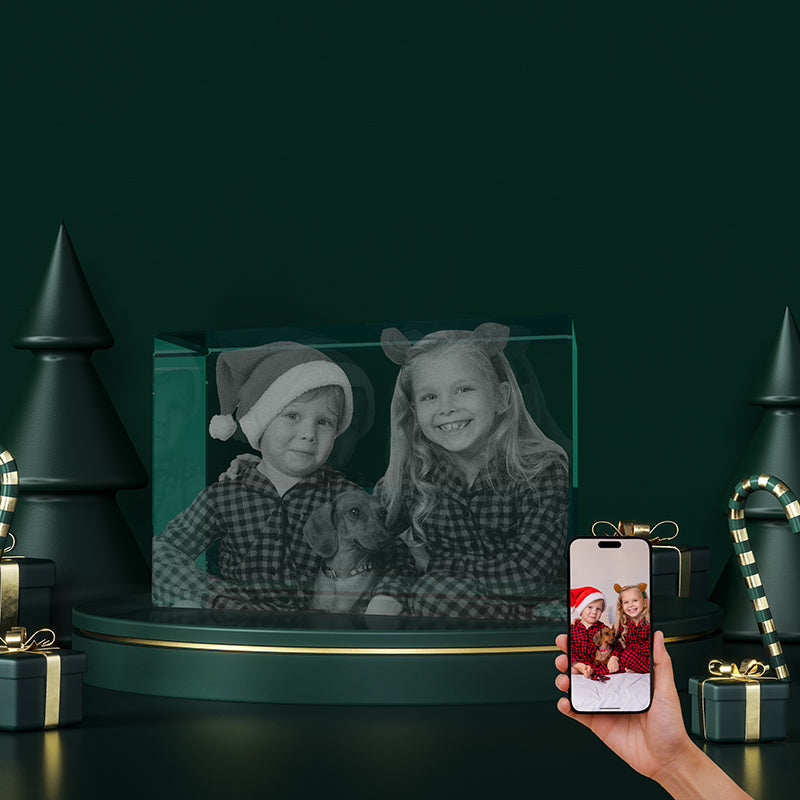K9 Photo Crystal - Personalized Rectangle Glass – GiftShire