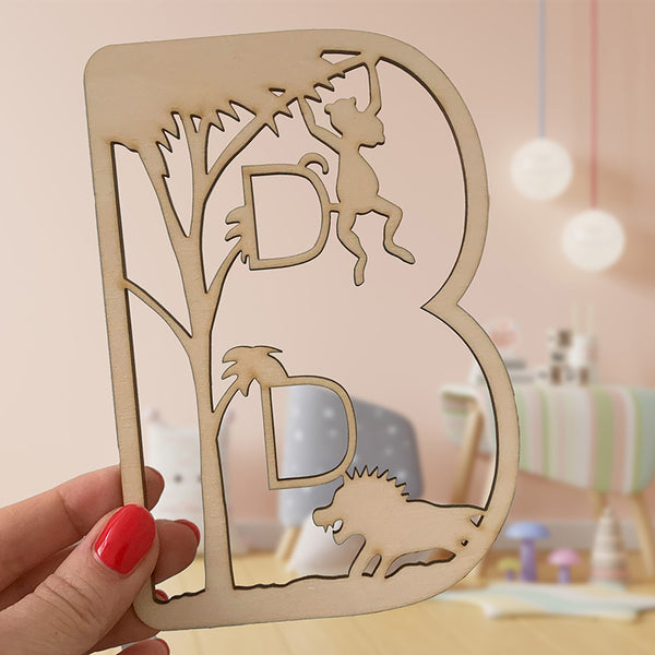 Kids Alphabet Letter Name Signs