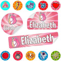 Personalized Name Labels - Custom Waterproof Stickers for Kids, Back to School - GiftShire