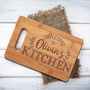 Knife Friendly Cutting Board with Handle for Moms - GiftShire