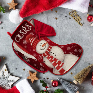 Large Christmas Stocking with Animals - GiftShire