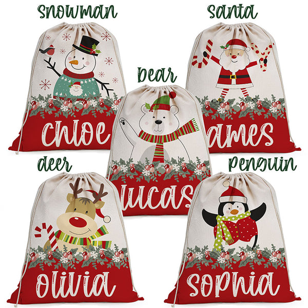 Large Santa Sack for Christmas Gifts - GiftShire