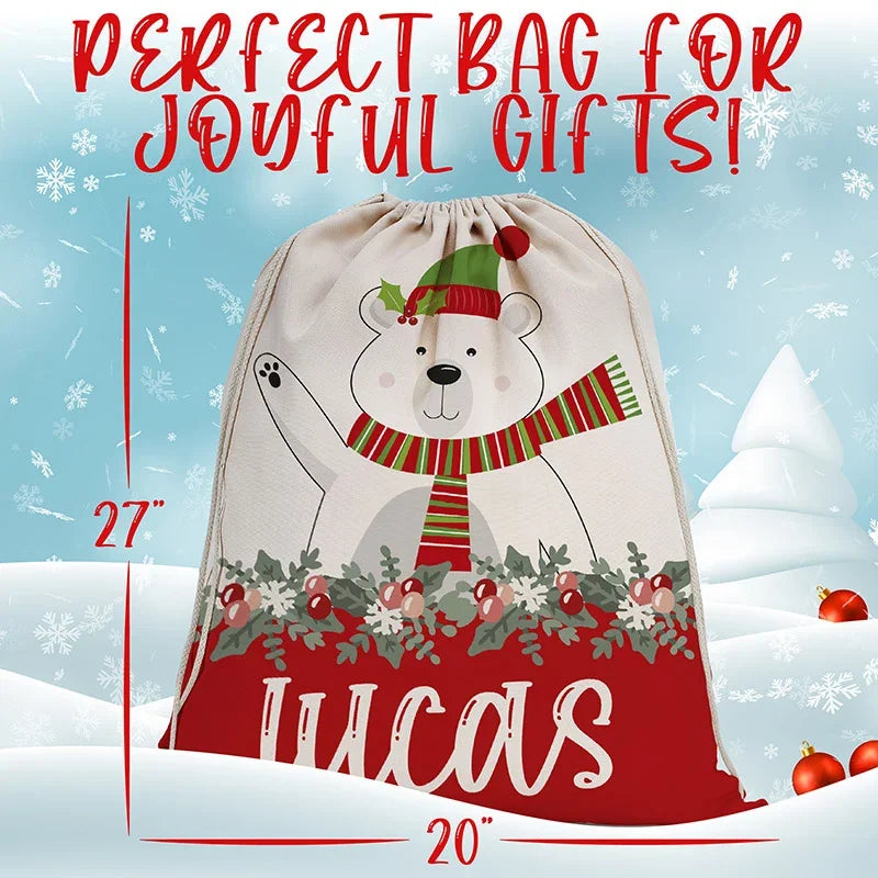 Large Santa Sack for Christmas Gifts - GiftShire