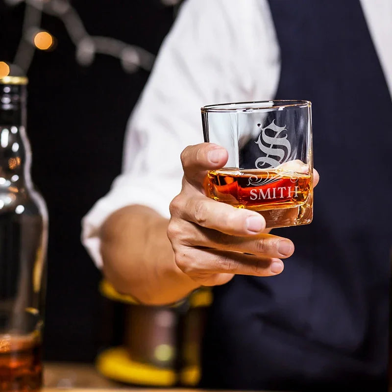 Lead Free Custom Whiskey Glass - GiftShire