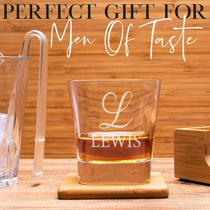 Lead Free Custom Whiskey Glass - GiftShire