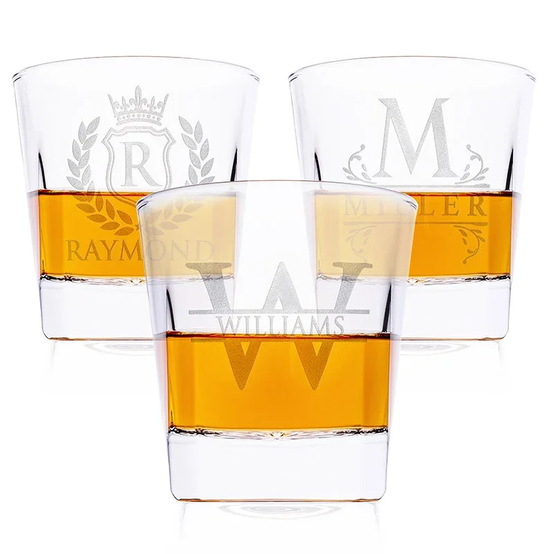 Lead Free Custom Whiskey Glass - GiftShire
