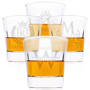 Lead Free Custom Whiskey Glass - GiftShire