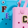 Letter Charms Clear Acrylic Custom Bag Accessory