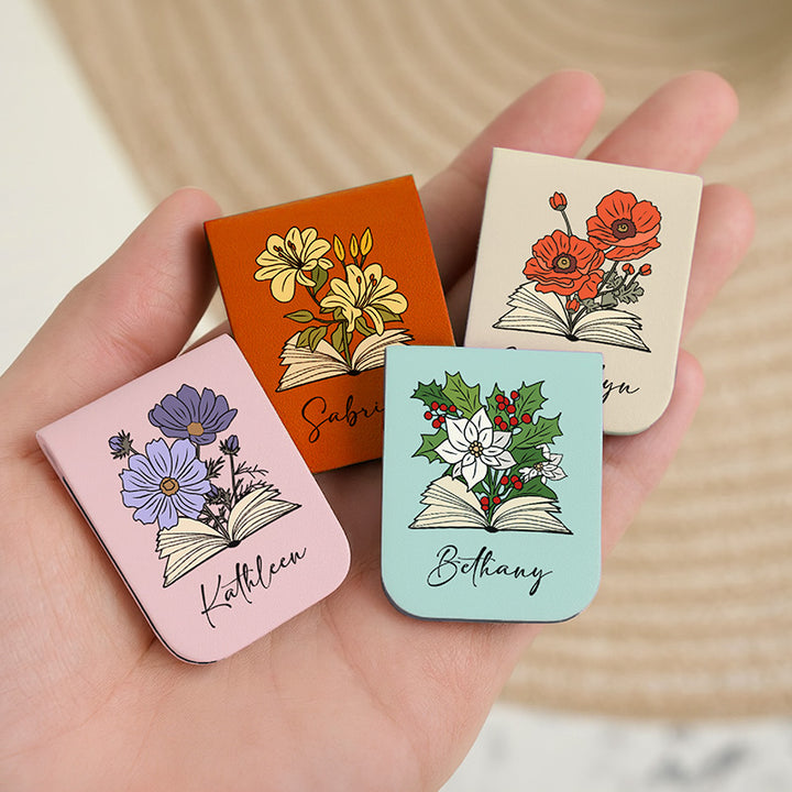 Magnetic Bookmark with Free Name Customization