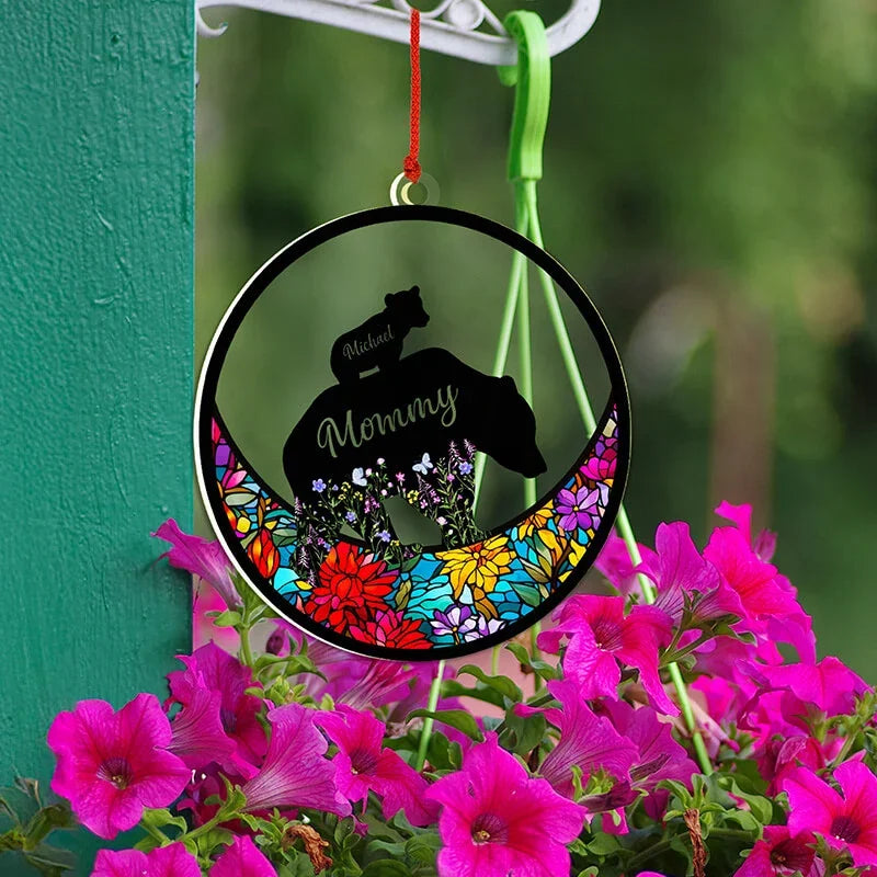 Mama Bear Suncatcher for Mom
