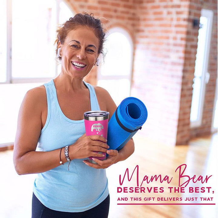 Mama Bear Tumbler Personalized - GiftShire
