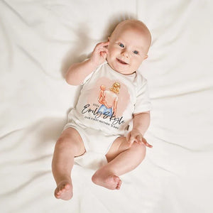 Baby and Mom' 1st Mother's Day Customized Matching Shirts - GiftShire