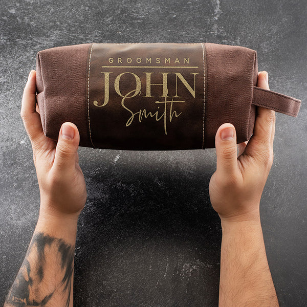 U.S. Men Toiletry Bag - 12 Unique Custom Designs