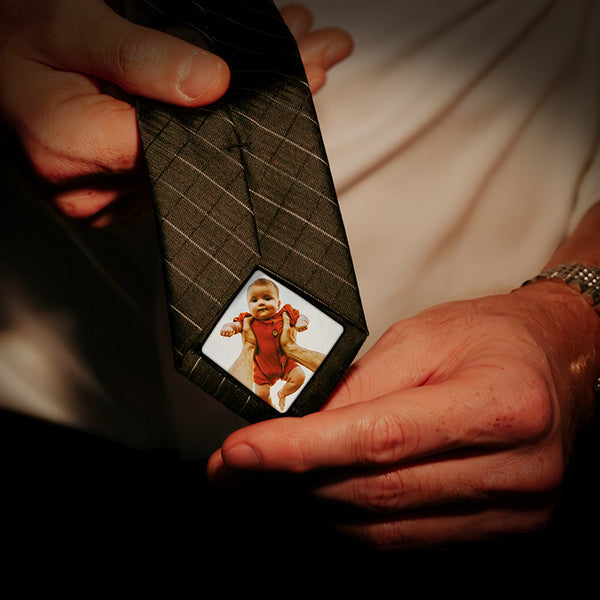 Men's Tie Patch with Custom Photo