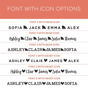 Personalized MOM Night Light – Kids’ Name Engraved - GiftShire