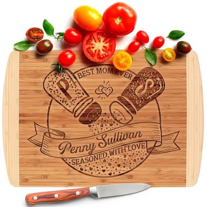 Personalized Mom's Kitchen Cutting Boards - GiftShire