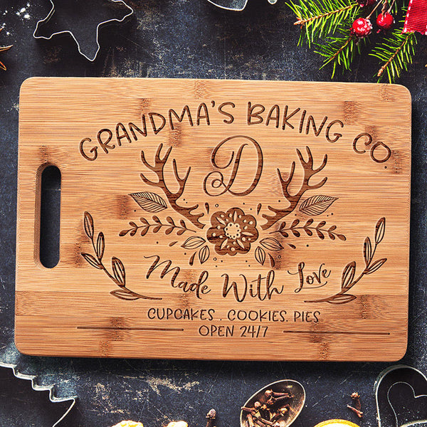 Mother's Day Cutting Board - Customize with Name - GiftShire