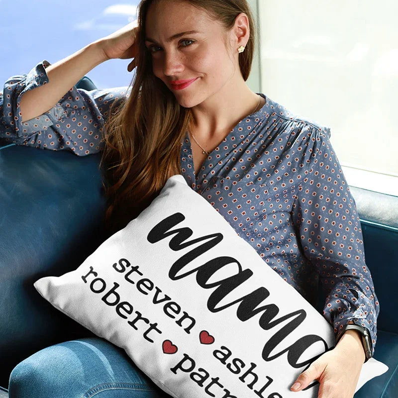 Mother's Day Personalized 20x30 Mama and Nana Pillow - GiftShire
