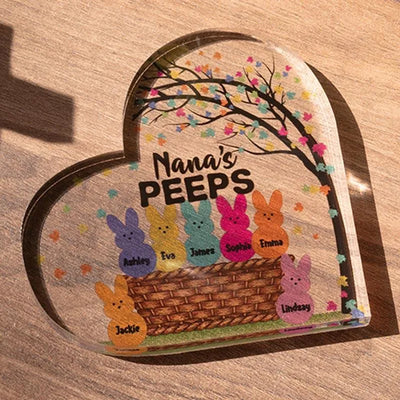 Nanas Easter Heart Plaque - GiftShire
