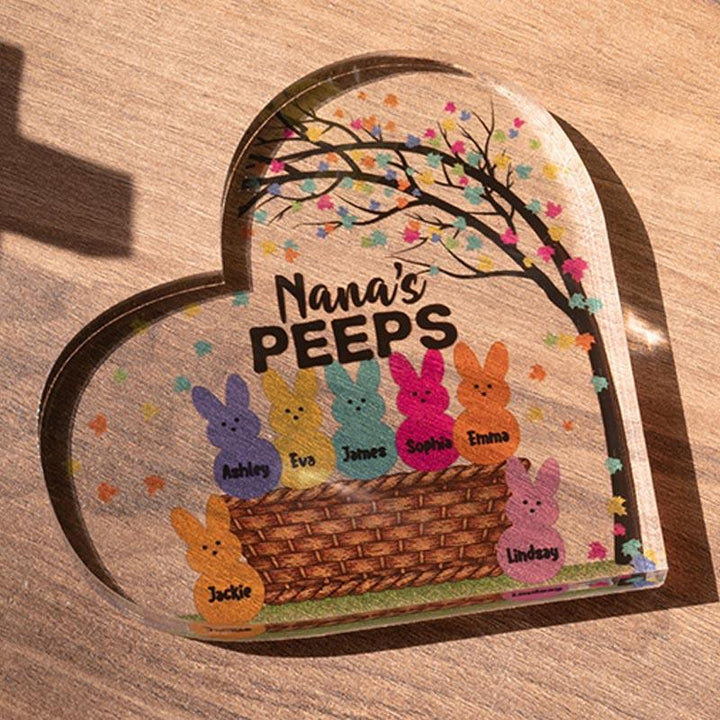 Nanas Easter Heart Plaque - GiftShire
