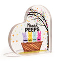 Nanas Easter Heart Plaque - GiftShire