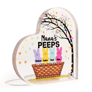 Nanas Easter Heart Plaque - GiftShire