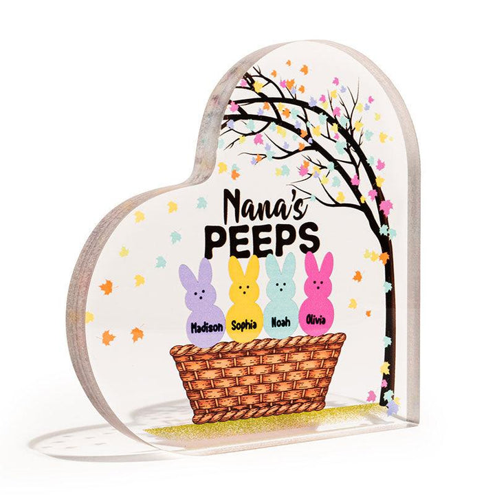Nanas Easter Heart Plaque - GiftShire