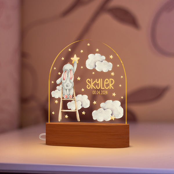 Night Light for Bedtime Stories – Personalized Kid’s Room Decoration