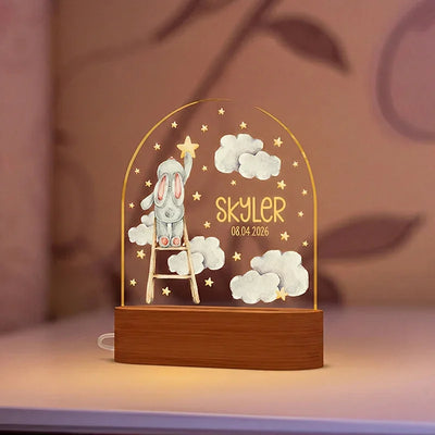 Night Light for Bedtime Stories – Personalized Kid’s Room Decoration