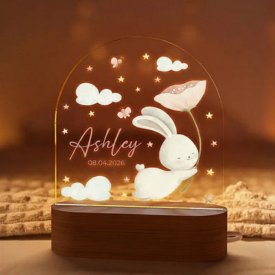 Night Light for Bedtime Stories – Personalized Kid’s Room Decoration