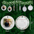 Our 1st Christmas Decorations – Double-Sided Photo Tree Hangers