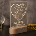 Our Stars Aligned” Night Lights -  Star Map Customization of Your 1st Date