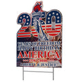 Personalized 250 Years of Liberty & Freedom Yard Sign