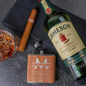 Personalized 6 Oz Hip Flask with Funnel - GiftShire