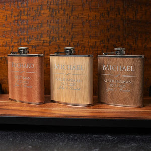 Personalized 6 Oz Hip Flask with Funnel - GiftShire