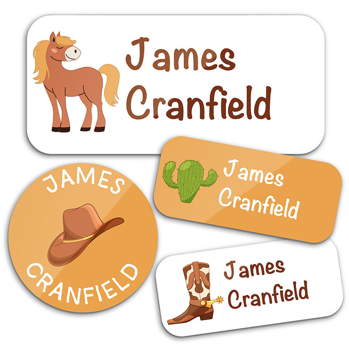 Personalized Waterproof Name Labels for School, Daycare