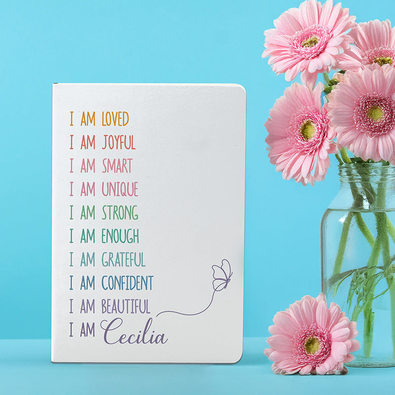 Personalized Affirmation Journal for Teen Girls