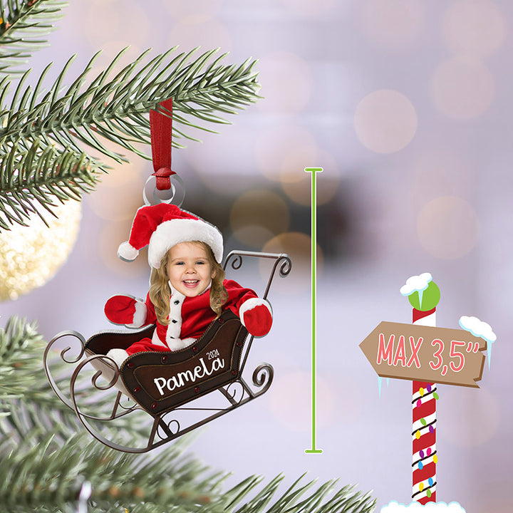 Personalized Baby Face Ornament - GiftShire