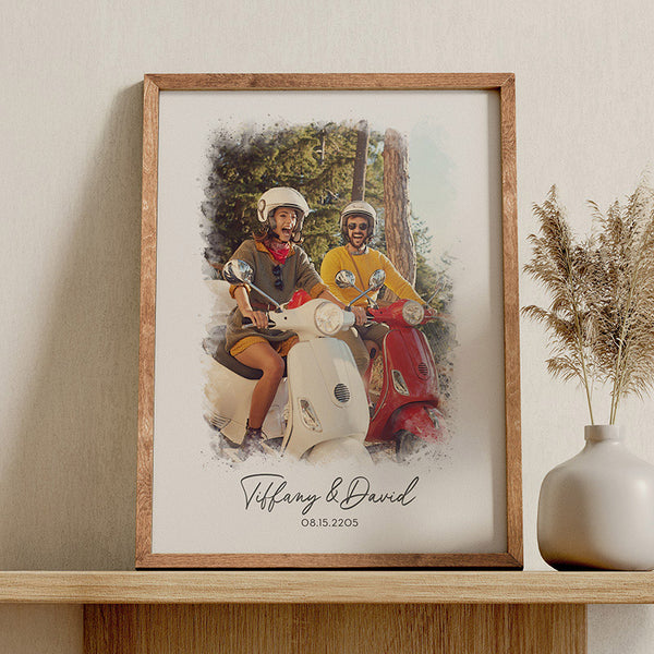 UVC 1-8 FRAMED MDF SIGN