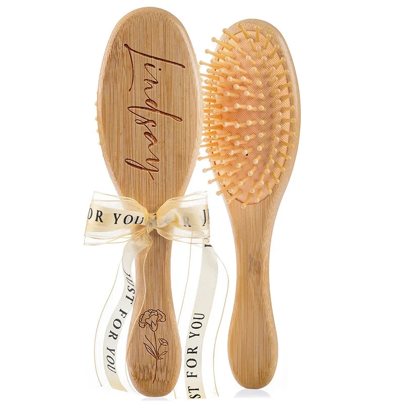 Personalized Bamboo Hair Brushes For Women