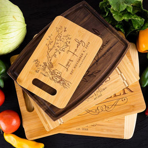 Personalized Chopping Board - Laser Engraving - GiftShire
